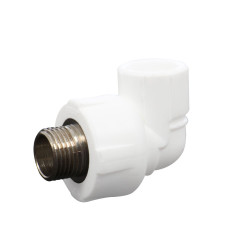 Cot PPR, FE, 20 mm x 1/2", alb, 90 grade