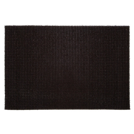 Covor intrare exterior FinnTurf, 45 x 60 cm, polietilena, maro, dreptunghiular