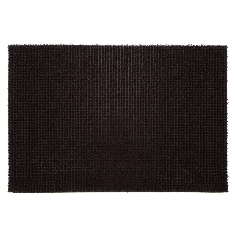 Covor intrare exterior FinnTurf, 60 x 90 cm, polietilena, maro, dreptunghiular