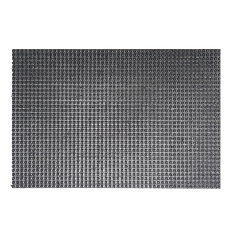 Covor intrare exterior Queens 402, 39 x 60 cm, polietilena, gri, dreptunghiular