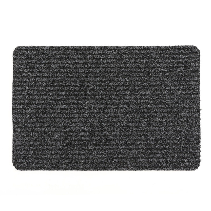 Covor intrare interior Turbo 78, 100 cm latime, sintetic, antracit