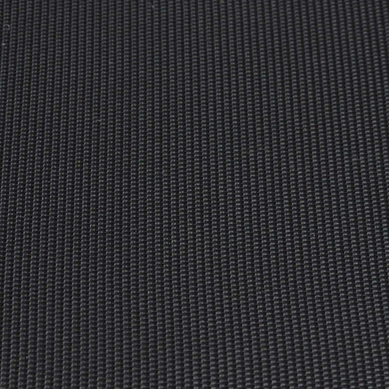 Covor intrare interior / exterior antiderapant Ikosar, 100 cm latime, cauciuc, negru