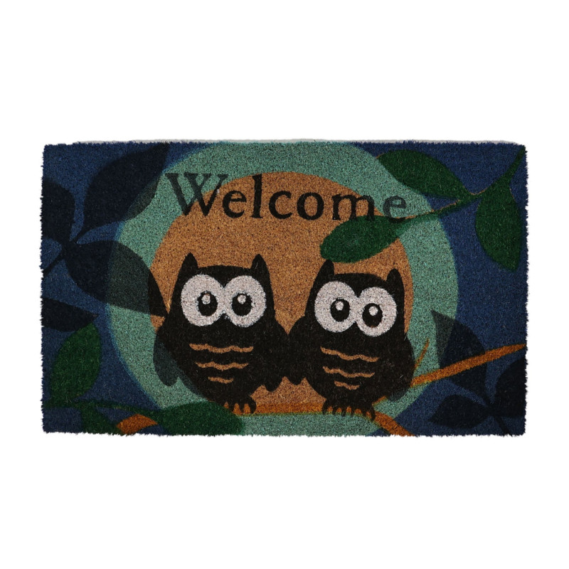 Covor intrare interior / exterior Print Coir RT113, 45 x 75 cm, cocos, multicolor, dreptunghiular Covor intrare interior / exterior Print Coir RT113, 45 x 75 cm, cocos, multicolor, dreptunghiular