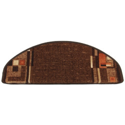 Covoras scara Ax Perpetuum Bombay, 26 x 65 cm, poliamida, maro inchis