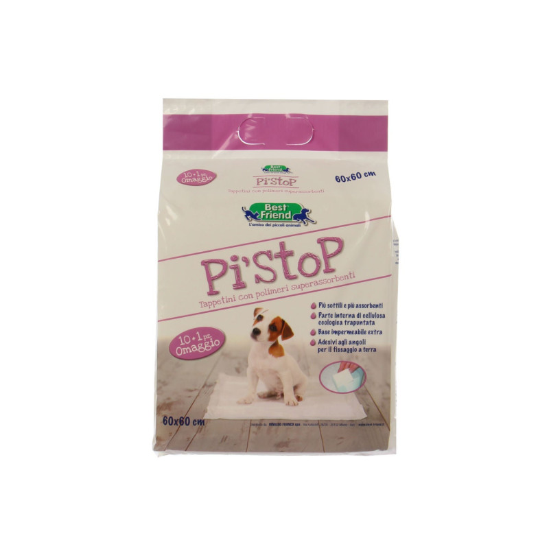 Covorase absorbante caini, Best Friend PiStop, adezive, 60 x 60 cm