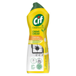 Crema curatat obiecte sanitare, Cif, lamaie, 700 ml