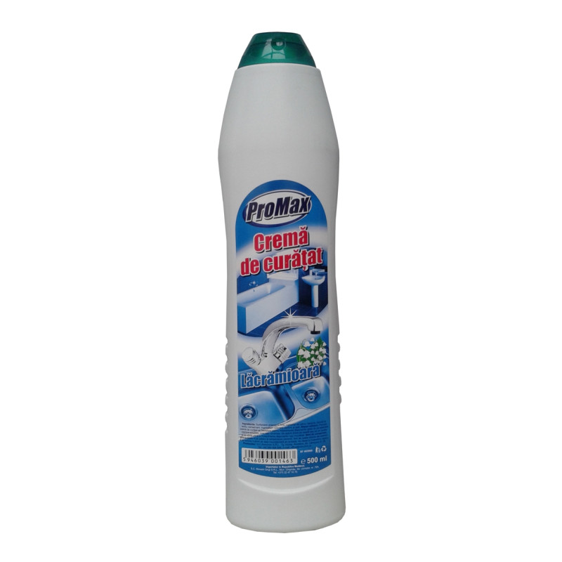 Crema curatat obiecte sanitare Promax, lacramioare, 500 ml