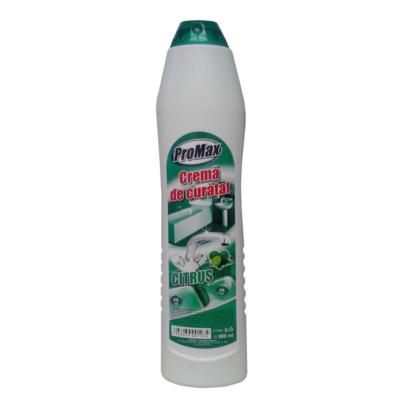 Crema curatat obiecte sanitare Promax, lamaie, 500 ml