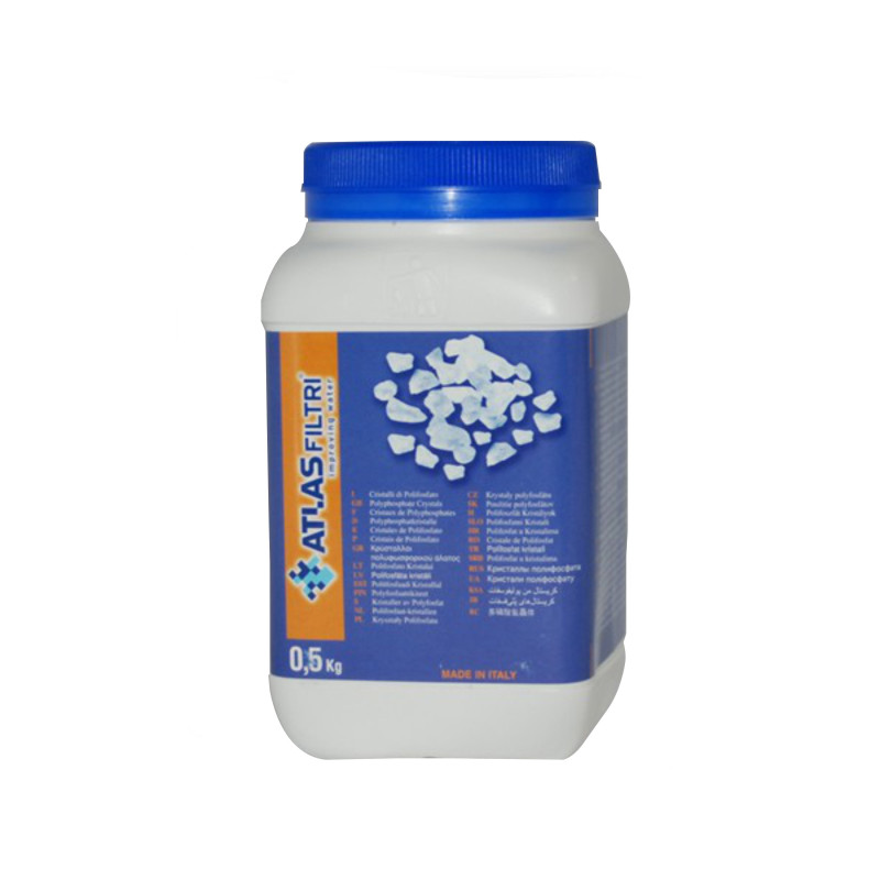 Cristale filtru apa, ATLAS Filtri, polyphosphat 6/10, 8010006, 0.5 kg