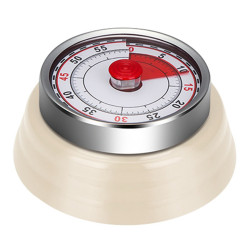 Cronometru mecanic Paxton LB-001, inox + ABS, alb + gri, 7.3 x 3.5 cm