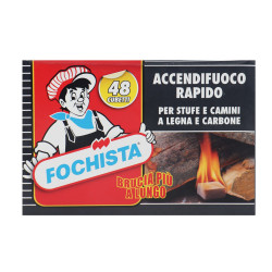 Cuburi pentru aprins focul Fochista, 48 buc