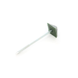 Cuie cu garnitura pentru placi ondulate bituminoase, Onduline, verde, punga 100 buc