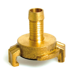 Cupla cu portfurtun, alama, cu gheara, 13 mm