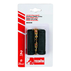 Cuple rapide, tip tata, pentru sudura, Telwin 802558, 25 mm, set 2 bucati