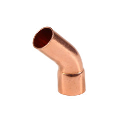 Curba cupru, 45 grade, interior-exterior, D22 mm, 5040