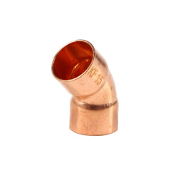 Curba cupru, 45 grade, interior-interior, D18 mm, 5041