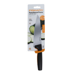 Cutitul bucatarului Fiskars Functional Form, mediu, inox, maner plastic, 16 cm