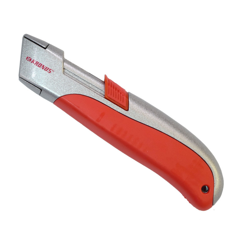 Cutter cu dubla securitate, autoretractabil, Kronus SX1200, 19 mm