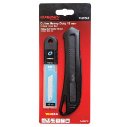 Cutter universal, Kronus 699770, 18 mm + 10 lame SK4