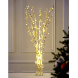 Decor 10 ramuri cu 100 becuri, Hoff, alimentare priza