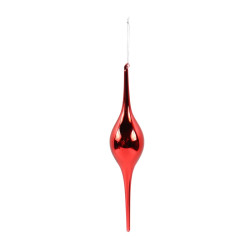 Decoratiune Craciun, rosie, 6 x 28 cm, SYDD-0315