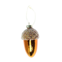 Decoratiune Craciun, tip ghinda, cupru, 6 x 6 x 10.5 cm, 66780012