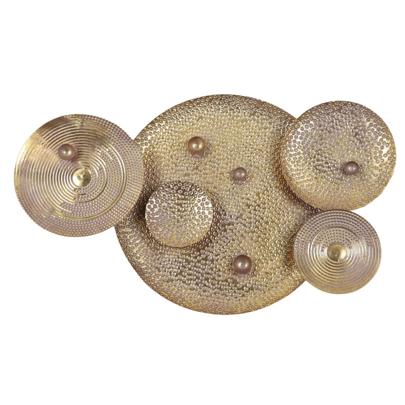Decoratiune de perete, 81452, metal, auriu, 80.5 x 48.5 x 7 cm Decoratiune de perete, 81452, metal, auriu, 80.5 x 48.5 x 7 cm