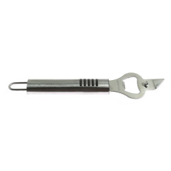 Deschizator pentru sticle J4119, otel inoxidabil, argintiu, 19 x 5 x 2 cm
