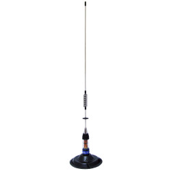 Antena statie radio CB PNI ML70, exterior, cu baza magnetica 145 mm + cablu 4 m + mufa PL259, 200 W, impedanta 50 Ohmi, 0.7 m, d