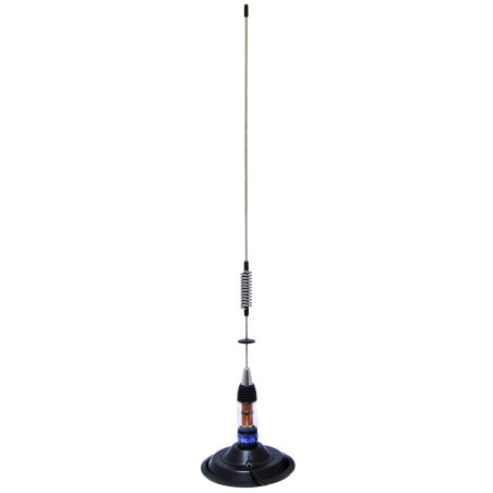 Antena statie radio CB PNI ML70, exterior, cu baza magnetica 145 mm + cablu 4 m + mufa PL259, 200 W, impedanta 50 Ohmi, 0.7 m, d