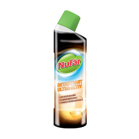 Detartrant pentru baie Nufar Ultra-Activ, lamaie, 750 ml