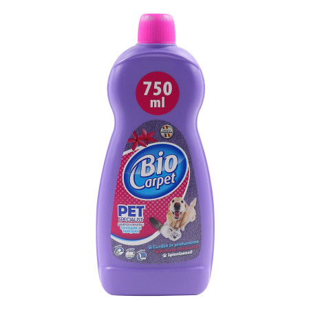 Detergent covoare si tapiterii Biocarpet, pet specialist, 750 ml