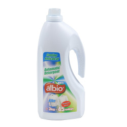 Detergent de rufe, lichid, Albio White, 3L