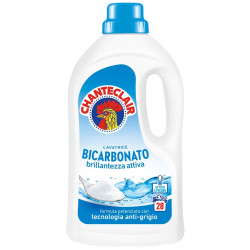 Detergent de rufe, lichid, Chanteclair Bicarbonat, 1.26 L, 28 de spalari