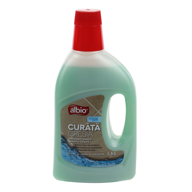 Detergent gresie si faianta Albio Ocean Fresh, 1.5L Detergent gresie si faianta Albio Ocean Fresh, 1.5L