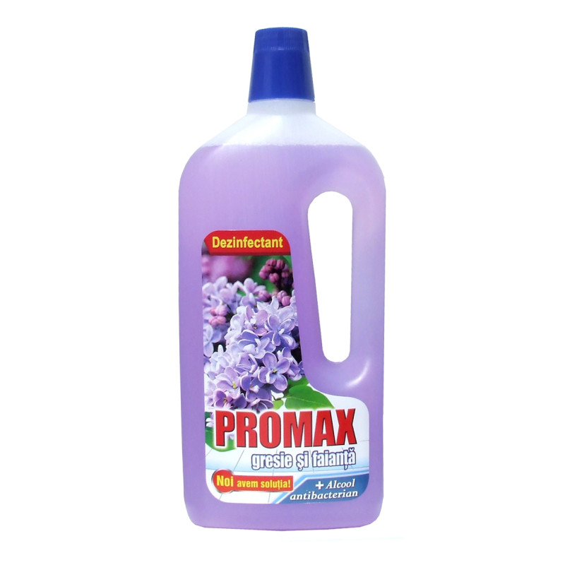 Detergent gresie si faianta Promax Liliac, 1.5L Detergent gresie si faianta Promax Liliac, 1.5L