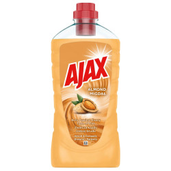 Detergent lichid Ajax, pentru lemn si parchet, parfum migdal, 1 L
