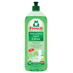 Detergent lichid pentru vase Frosch, aroma citrice, 750 ml