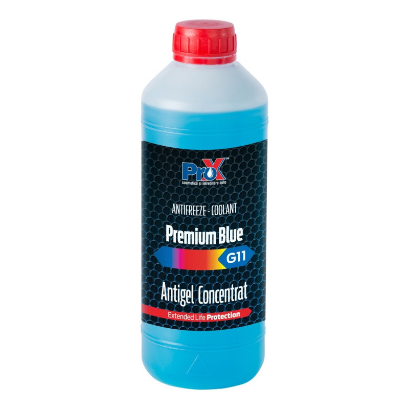 Antigel concentrat G11, Pro-X, Premium Blue, albastru, all seasons, 1 l