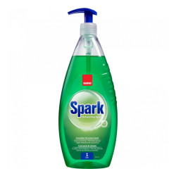Detergent lichid pentru vase Sano Spark, parfum castravete, 1 L