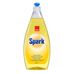 Detergent lichid pentru vase Sano Spark, parfum lamaie, 500 ml