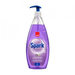 Detergent lichid pentru vase Sano Spark, parfum lavanda, 1 L