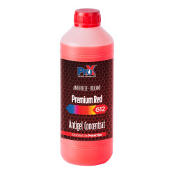 Antigel concentrat G12, Pro-X, Premium Red, rosu, all seasons, 1 l