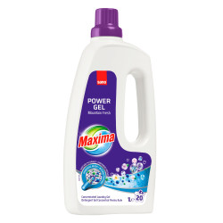 Detergent rufe gel Sano Maxima Mountain Fresh, 20 spalari, 1 L