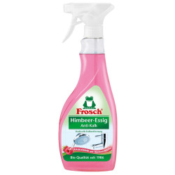 Detergent universal anticalcar pentru multiple suprafete Frosch, zmeura, 500 ml