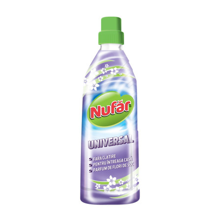 Detergent universal pentru pardoseli si obiecte sanitare, Nufar, 750 ml