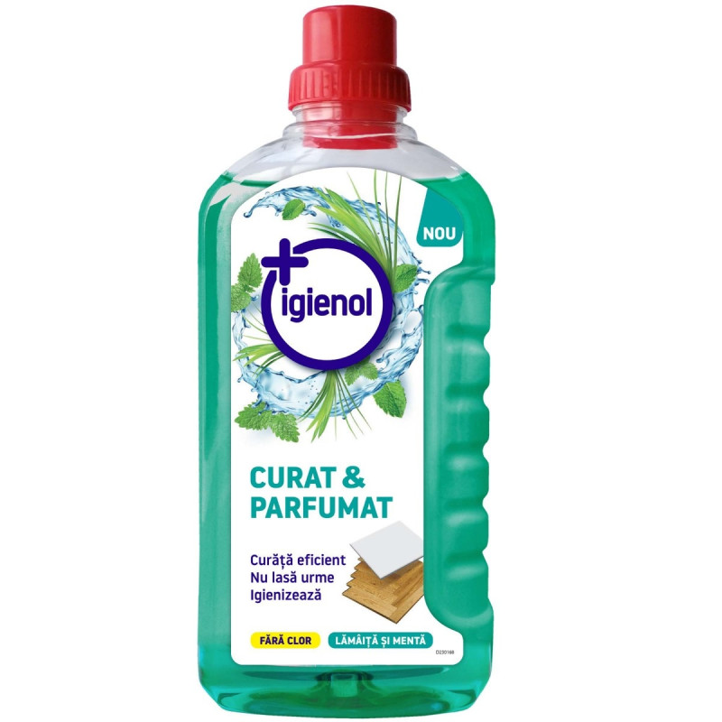 Dezinfectant universal Igienol, lamaita si menta, 1 L