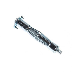 Diblu metalic, pentru cavitati, cu surub, HM 5 X 52 mm, 4 bucati