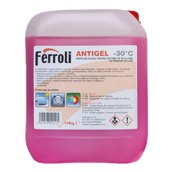 Antigel pentru sisteme de incalzire cu panouri solare, - 30 grade Celsius, 10 kg