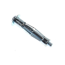 Diblu metalic pentru cavitati, cu surub metric, 6 x 52 mm